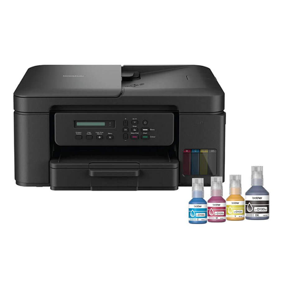 Máy in phun màu đa chức năng không dây Brother DCP-T730DW